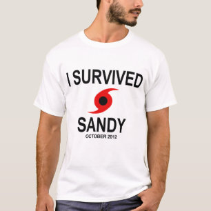 ICH ÜBERLEBTE HURRIKAN SANDY T-Shirt