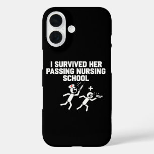 Ich überlebte ihren Abschluss als Krankenschwester iPhone 16 Hülle