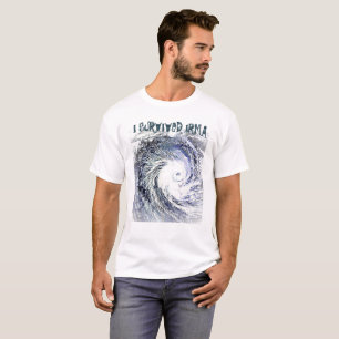ICH ÜBERLEBTE IRMA-HURRIKAN-SHIRT T-Shirt