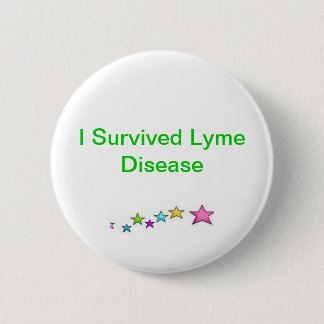 Ich überlebte Lyme-Borreliose Button