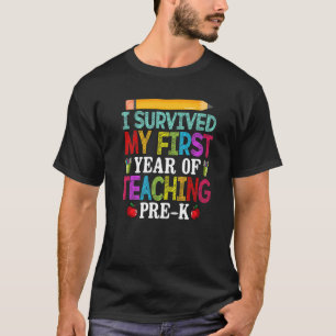 Ich überlebte mein 1. Jahr des Unterrichts vor dem T-Shirt