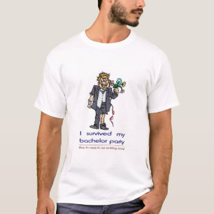Ich überlebte meine Junggeselle T-Shirt