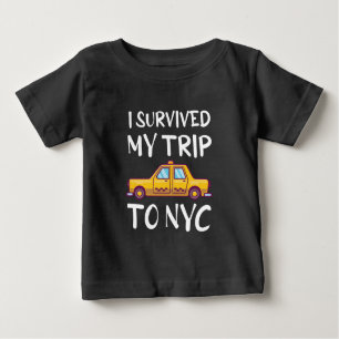 Ich überlebte meine Reise zum NYC Baby T-shirt