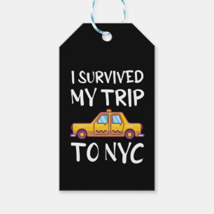 Ich überlebte meine Reise zum NYC Geschenkanhänger