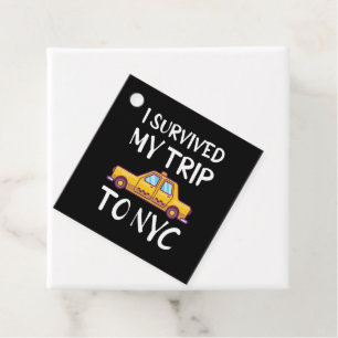 Ich überlebte meine Reise zum NYC Geschenkanhänger
