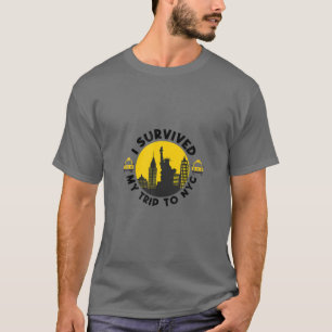 Ich überlebte meine Reise zum NYC T-Shirt
