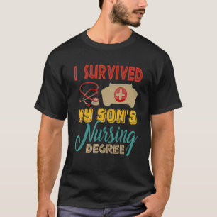 Ich überlebte meinen Sohn mit meinem Studium der K T-Shirt