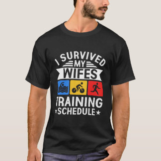 Ich überlebte meinen Triathlon-Trainingsplan bei T-Shirt