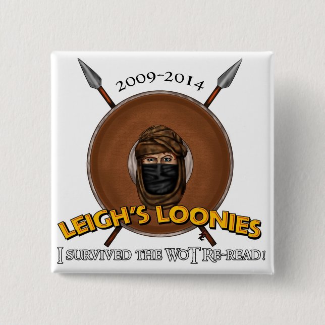 Ich überlebte neugelesen button (Vorderseite)