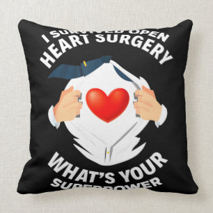 Ich überlebte Open Heart Operation Umgehung Herz  Kissen