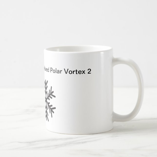 Ich überlebte polare Turbulenz 2 Tasse (Rechts)