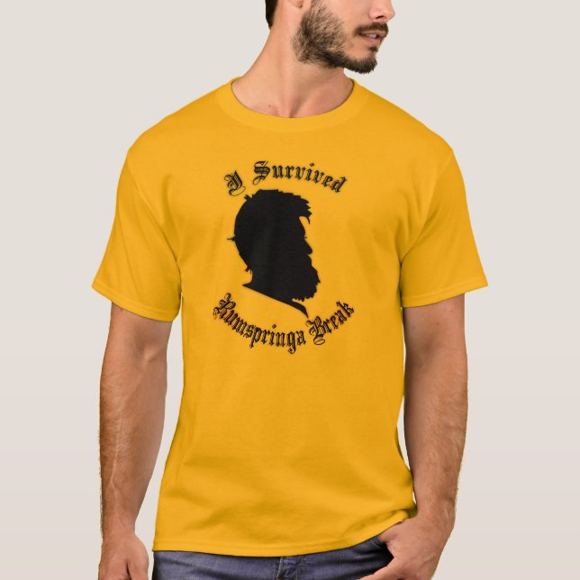 Ich überlebte Rumspringa Bruch T-Shirt (Vorderseite)
