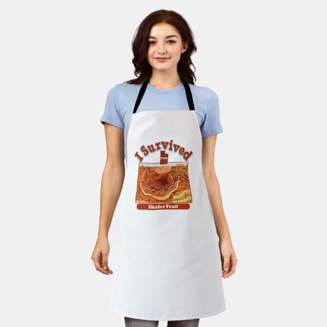Ich überlebte Shafer Trail, Utah Schürze (Getragen)