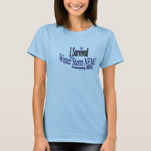 Ich überlebte Shirt 2013 des Winter-Sturm-NEMO
