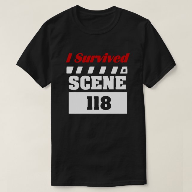 Ich überlebte Szene 118 T-Shirt (Design vorne)