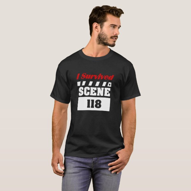 Ich überlebte Szene 118 T-Shirt (Vorne ganz)