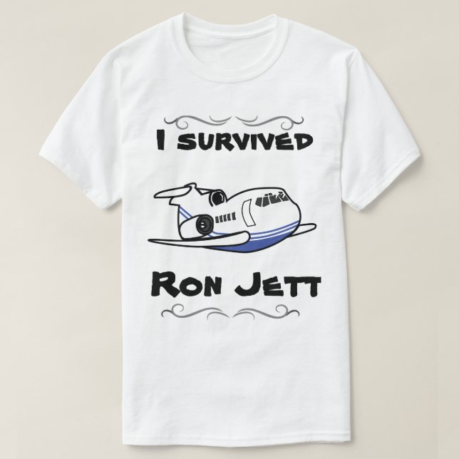 Ich überlebte! T-Shirt (Design vorne)