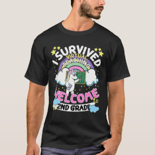 Ich überlebte virtuelles Unterrichten - Willkommen T-Shirt