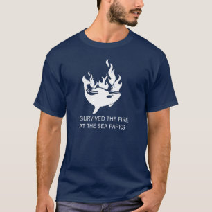 Ich überlebte Weiß T-Shirt