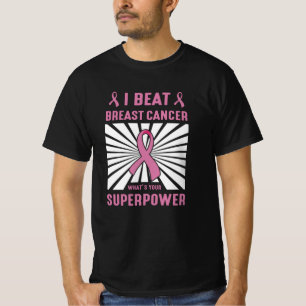 Ich überlegene Brustkrebserkrankung Supermachtspas T-Shirt