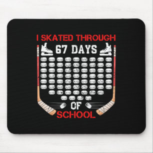 Ich überstand 67 Schultage als Eishockeyfan  Mousepad