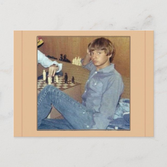 Ich um 20 ... Mark Edward Westerfield Postkarte (Vorderseite)