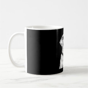 Ich Umarme Meinen Weimaraner, Damit Ich Leute Nich Kaffeetasse