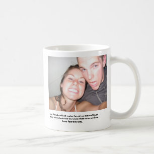 ich und Kim, unsere Freunde werden alles sich Tasse