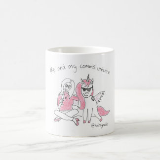 Ich und mein comms Einhorn Kaffeetasse