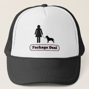 Ich und mein Pitbull Verhandlungspaket Truckerkappe