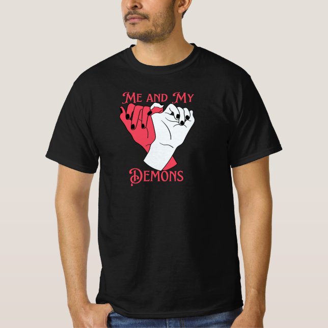 Ich und meine Dämonen T-Shirt (Vorderseite)