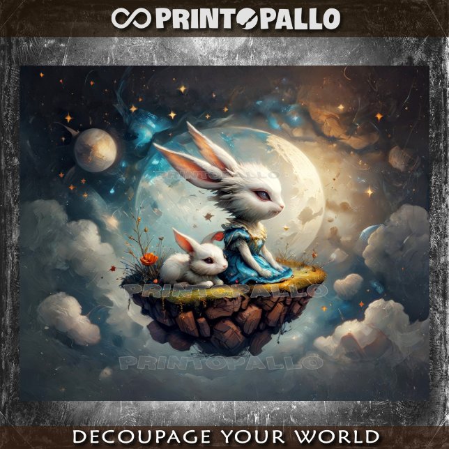 Ich und Sie, die letzten von uns Kaninchen Seidenpapier (Von Creator hochgeladen)