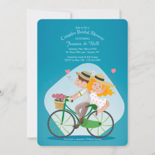 Ich und Sie Paare Brautdusche Einladung