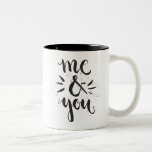 Ich und Sie Zweifarbige Tasse