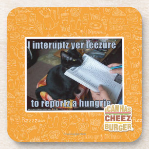 Ich unterbreche YER Leezure Untersetzer