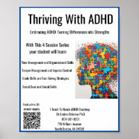 Ich unterrichte ADHD Gecoacht*Thrillen mit ADHD