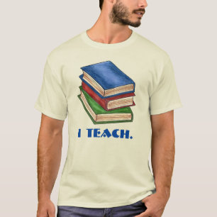 Ich unterrichte Buchstaplerwertschätzung in Biblio T-Shirt