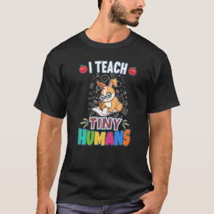 Ich unterrichte den Kleinen Menschen Grundschulleh T-Shirt