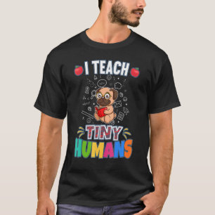 Ich unterrichte den Kleinen Menschen Grundschulleh T-Shirt