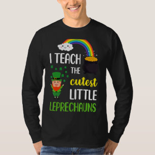 Ich unterrichte den Niedlichen kleinen Leprechaun T-Shirt
