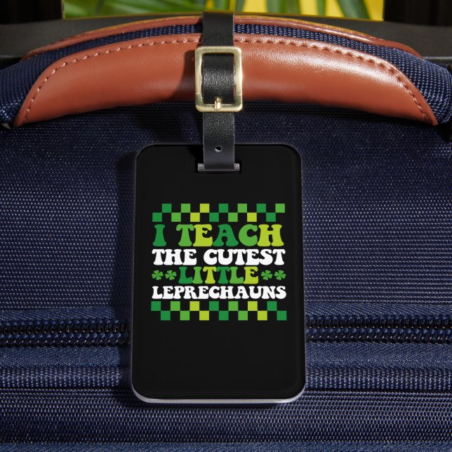 Ich unterrichte den Niedlichen Kobold Gepäckanhänger (Vorderseite Insitu 2)