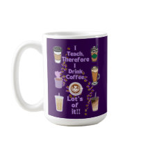 Ich unterrichte deshalb Kaffee