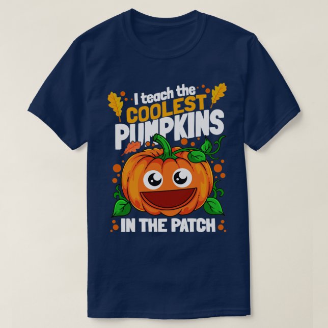 Ich unterrichte die Coolsten Kürpen im PatchHallow T-Shirt (Design vorne)