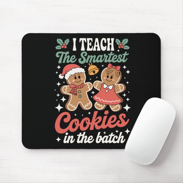 Ich unterrichte die klügsten Cookies im Stapellehr Mousepad (Mit Mouse)