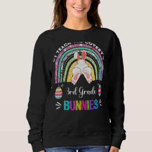 Ich unterrichte die Niedliche Bunnies-Lehrerin Eas Sweatshirt