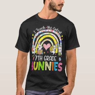 Ich unterrichte die Niedliche Bunnies-Lehrerin Eas T-Shirt