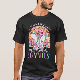 Ich unterrichte die Niedliche Bunnies-Lehrerin Eas T-Shirt