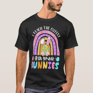 Ich unterrichte die Niedliche Bunnies-Lehrerin Eas T-Shirt