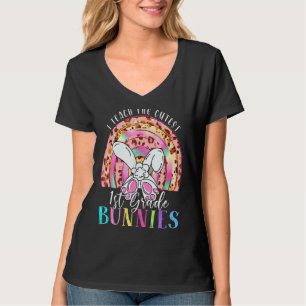 Ich unterrichte die Niedliche Bunnies-Lehrerin Eas T-Shirt