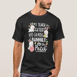 Ich unterrichte die Niedliche Bunnies-Lehrerin Eas T-Shirt